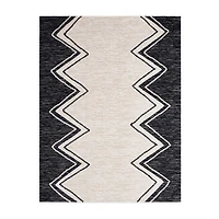Nicole Miller Sofia Leon Geometric Fade Resistant Washable Outdoor Rectangular Area Rug