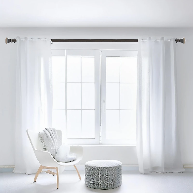 Deco Window Quattro 1 Adjustable Curtain Rod