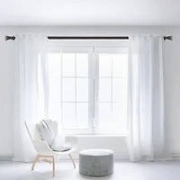 Deco Window Quattro 1 Adjustable Curtain Rod