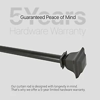 Deco Window Quattro 1 Adjustable Curtain Rod