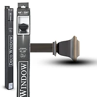 Deco Window Quattro 1 Adjustable Curtain Rod
