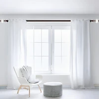 Deco Window Supreme Ceramic 1 Adjustable Curtain Rod