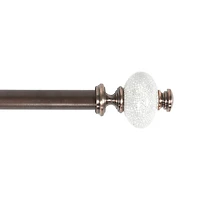 Deco Window Supreme Ceramic 1 Adjustable Curtain Rod