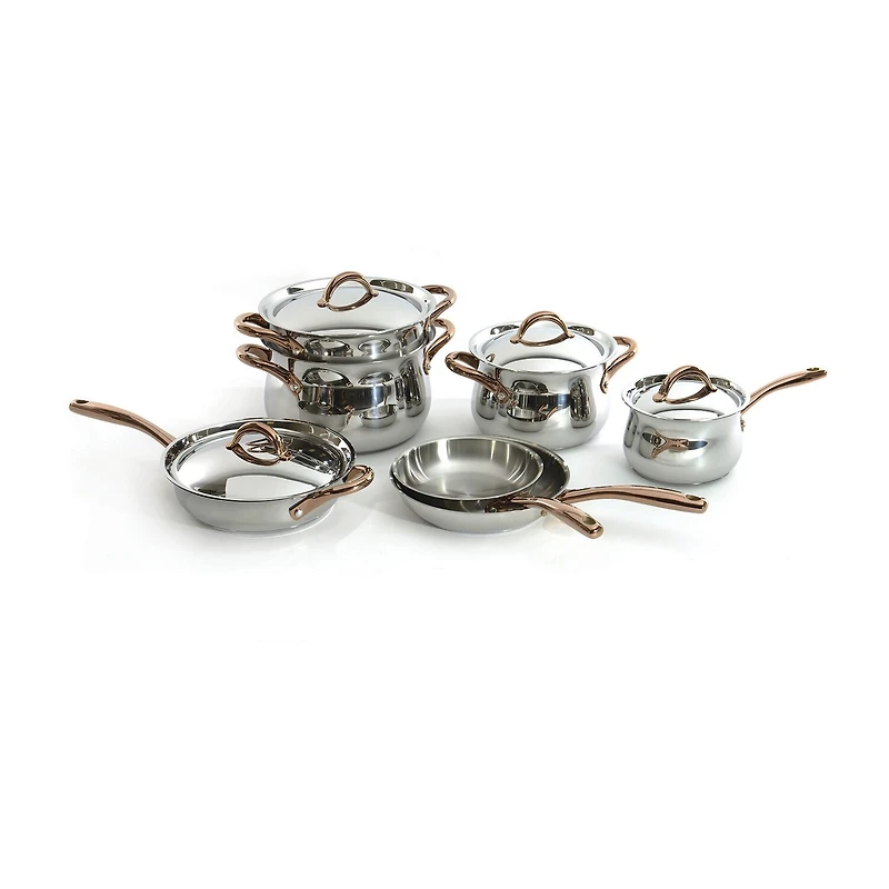 BergHOFF Ouro Gold 18/10 Stainless Steel 16-pc. Cookware Set