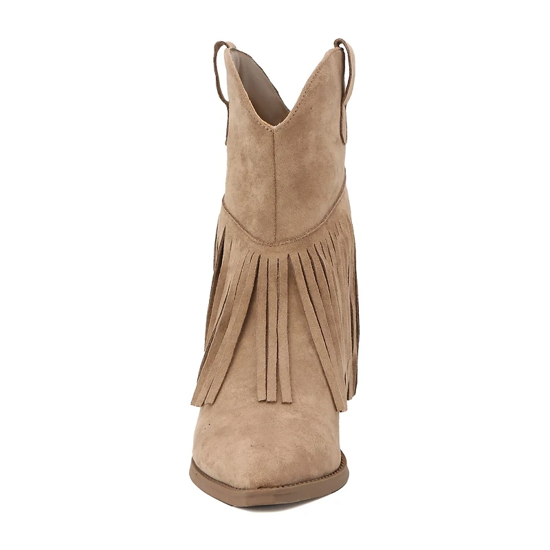 Yoki Womens Block Heel Booties
