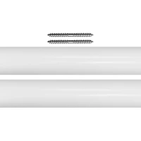 Lumi Home Furnishings Wood 1 3/8 3FT x 2pcs Curtain Rod