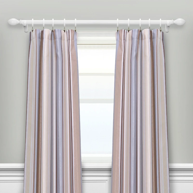 Lumi Home Furnishings Smooth 1 3/8 Curtain Rod