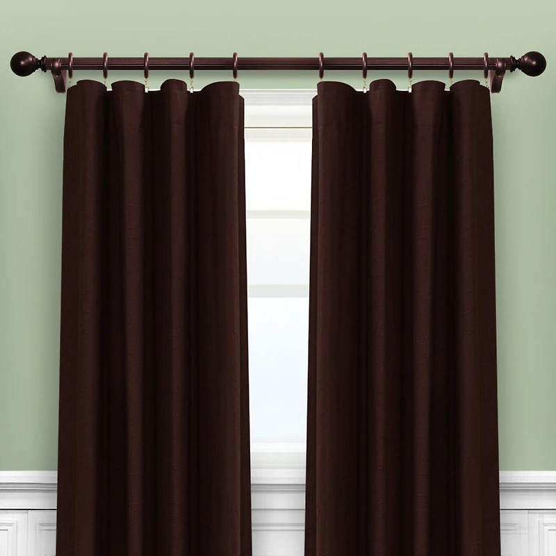 Lumi Home Furnishings Wood 7-pc. Curtain Rings