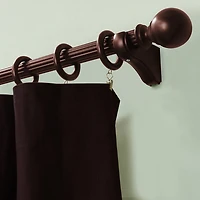 Lumi Home Furnishings Wood 7-pc. Curtain Rings