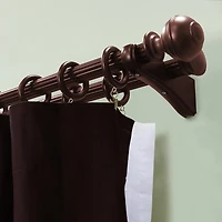 Lumi Home Furnishings Wood 7-pc. Curtain Rings