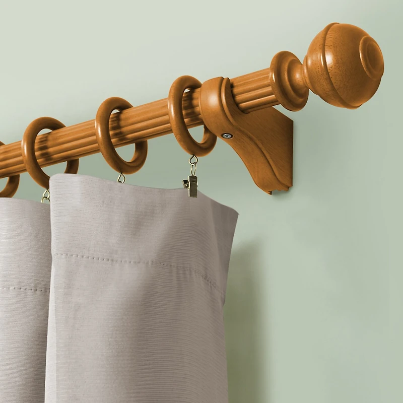 Lumi Home Furnishings Wood Knob 2-pc. Finials