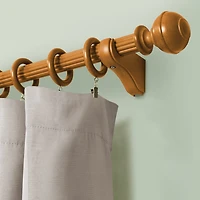 Lumi Home Furnishings Wood Knob 2-pc. Finials