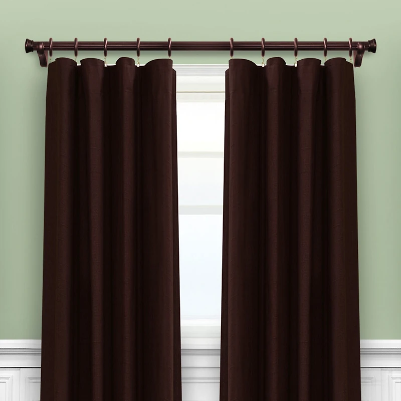 Lumi Home Furnishings Wood 3-pc. Curtain Rod Brackets