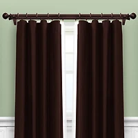 Lumi Home Furnishings Wood Double 2-pc. Curtain Rod Brackets