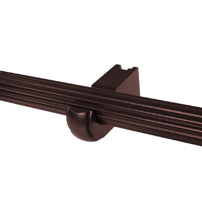 Lumi Home Furnishings Wood 1 3/8 3FT or 4FT x 2pcs Curtain Rod