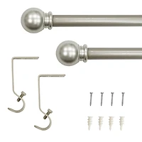 Lumi Home Furnishings Ball 5/8 IN Curtain Rod