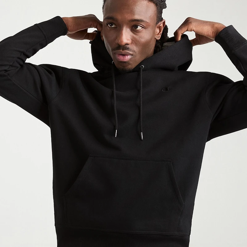Champion Powerblend Mens Long Sleeve Fleece Active Hoodie
