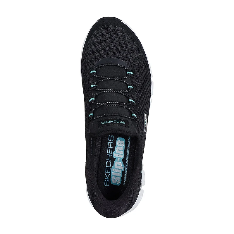 Skechers Hands Free Slip-Ins Glide-Step Pursuit Womens Slip-On Walking Shoes