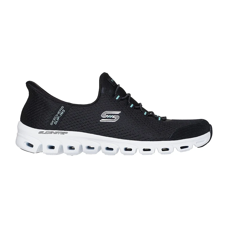 Skechers Hands Free Slip-Ins Glide-Step Pursuit Womens Slip-On Walking Shoes