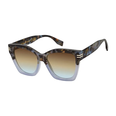 Martha Stewart Womens UV Protection Square Sunglasses