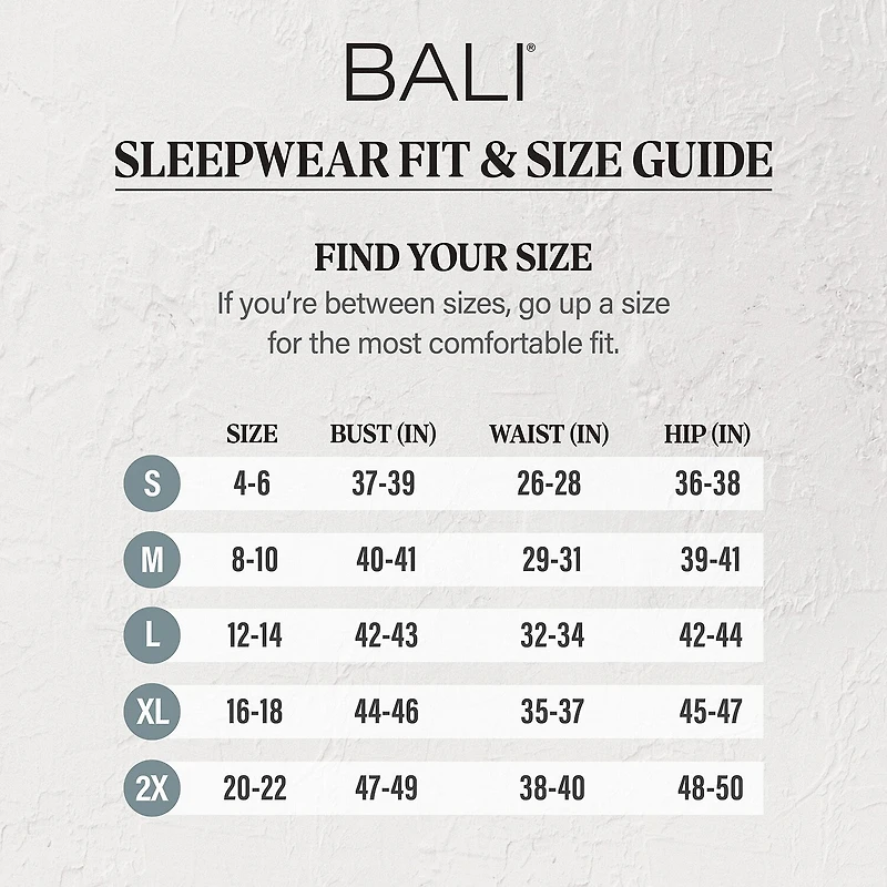 Bali® Breathe Womens Sleepwear Robe with Pockets, Soft Stretch Lace DFD143