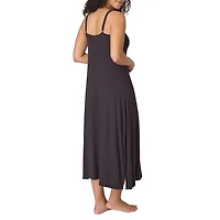Bali Womens Satin Sleeveless V Neck Nightgown