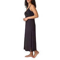 Bali Womens Satin Sleeveless V Neck Nightgown