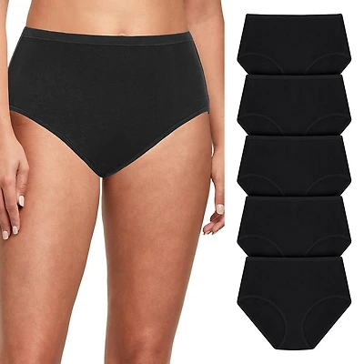 Hanes Ultimate® 5-Pack  ComfortSoft Brief Panties Underwear 40W5CS