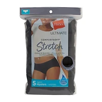 Hanes Ultimate® ComfortSoft Stretch 5-Pack Hipster Underwear 41W5CS