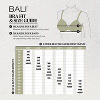 Bali® Cotton Collection Underwire Bra DF8131
