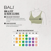 Bali® Cotton Collection Wireless Bra DF8130