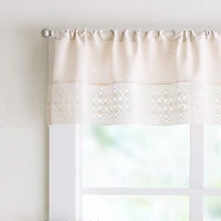 Peri Home Bahia 3-pc. Rod Pocket Kitchen Curtains & Drapes Window Set
