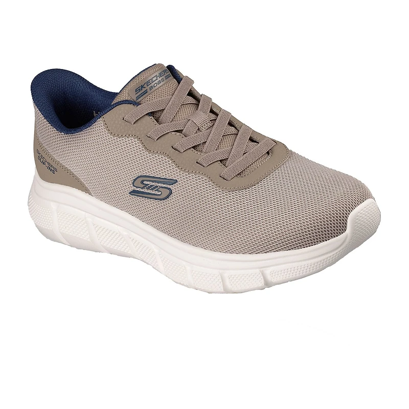 Skechers Bobs Hands Free Slip-Ins B Flex Glacial Edge Mens Slip-On Walking Shoes