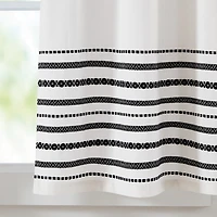 CHF Global Woven 3-pc. Kitchen Curtains & Drapes Window Set