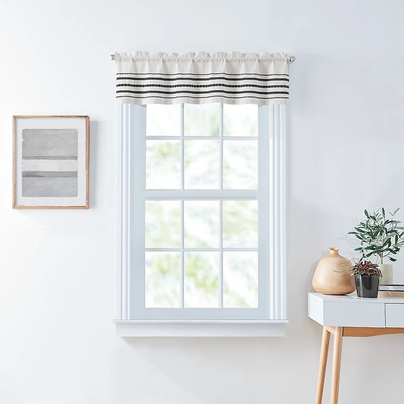 CHF Global Woven 3-pc. Kitchen Curtains & Drapes Window Set