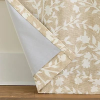 Martha Stewart Amelia Back Tab Blackout Set of 2 Curtain Panel