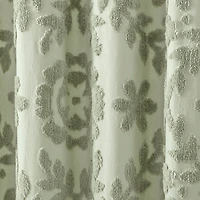 Peri Home Chenille Laurel Shower Curtain