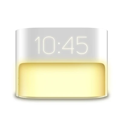 Brookstone Sunrise Alarm Clock with Soft LED Light