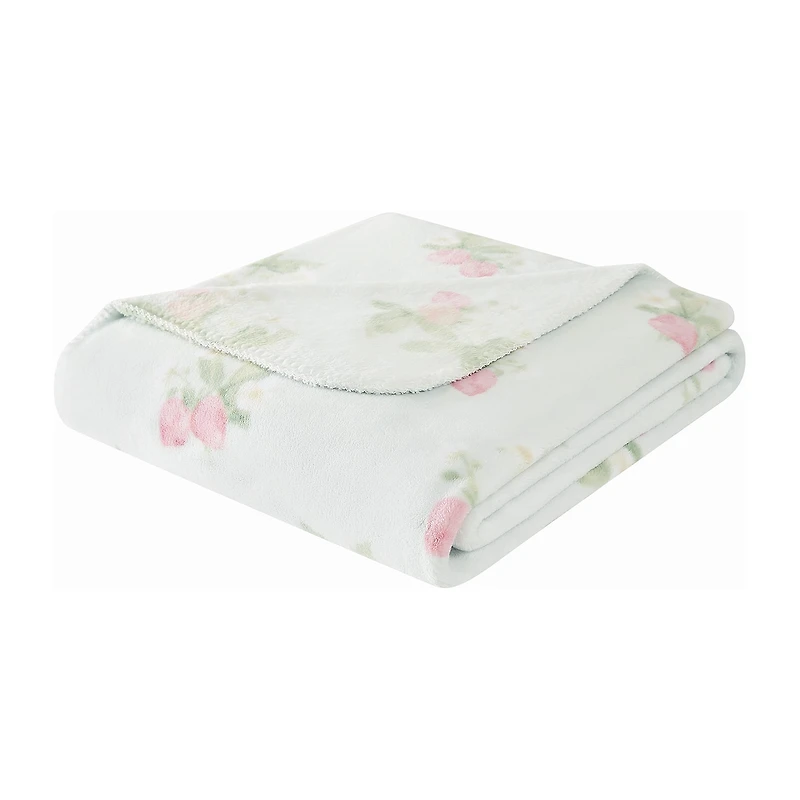 The Farmhouse By Rachel Ashwell Strawberry Delight Throw