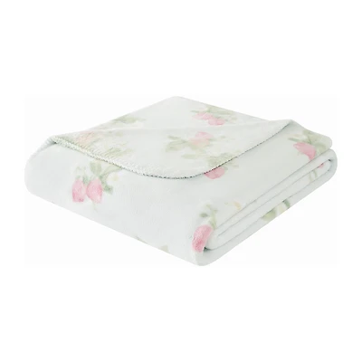The Farmhouse By Rachel Ashwell Strawberry Delight Throw