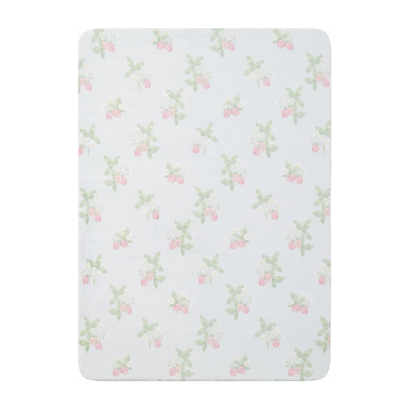 The Farmhouse By Rachel Ashwell Strawberry Delight Throw