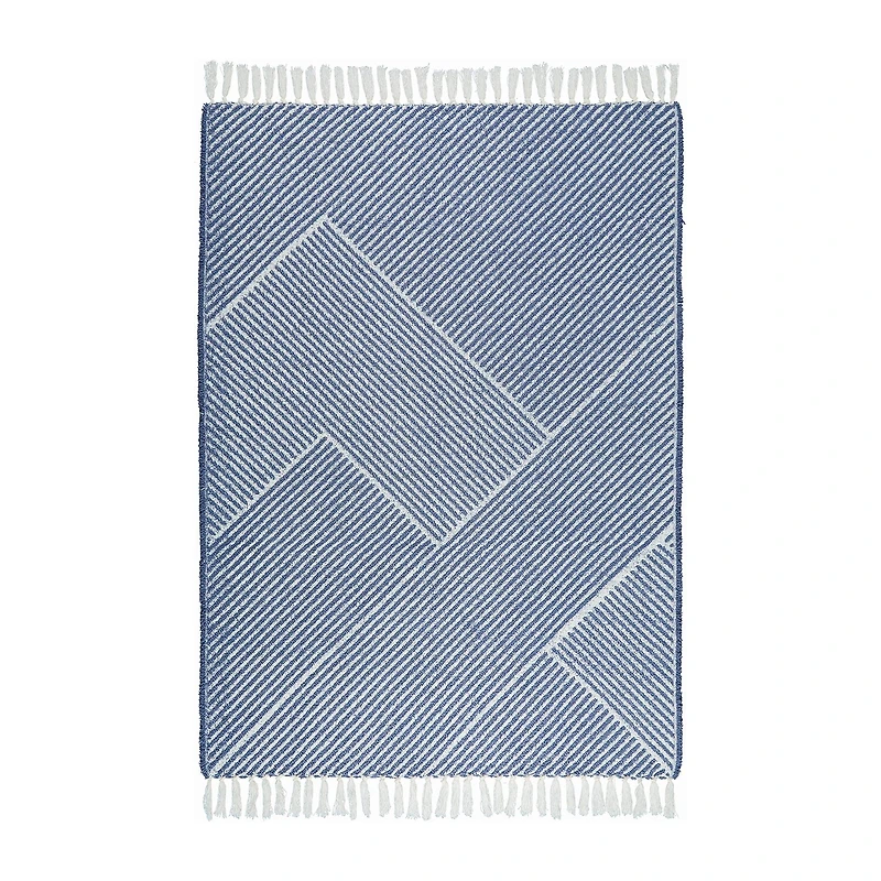 Brooklyn Loom Diagonal Chenille Stripe Throw