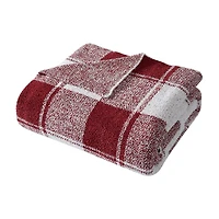 Brooklyn Loom Dusted Plaid Throw