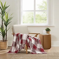 Brooklyn Loom Dusted Plaid Throw