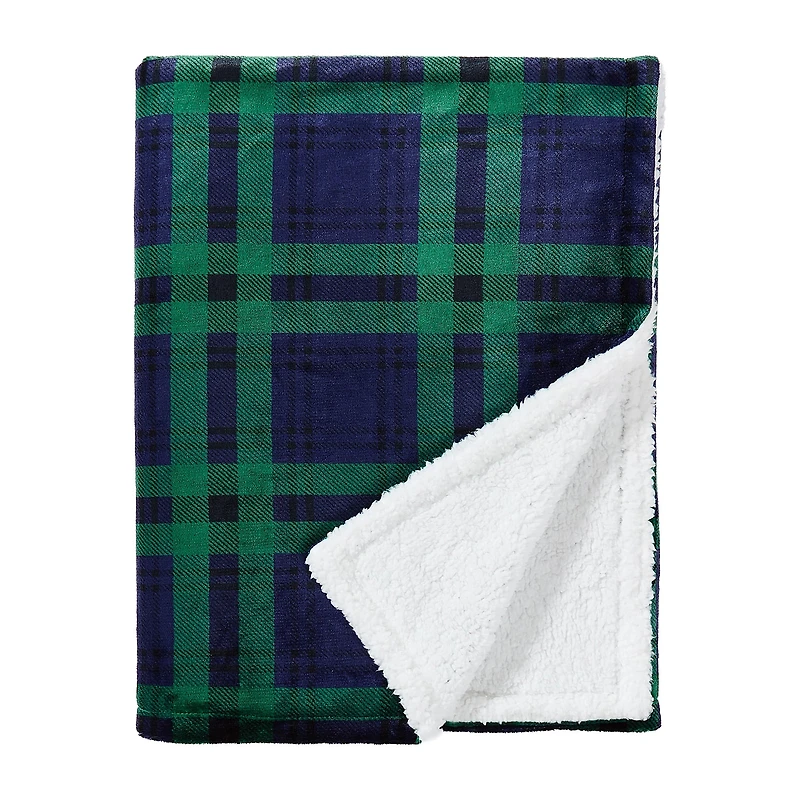 Truly Soft Cuddle Warmth Tartan Plaid Throw