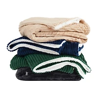 London Fog Corduroy Throw