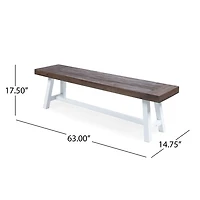 Carlisle Iron Bench