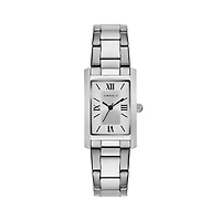 Caravelle Designed By Bulova Womens Silver Tone Stainless Steel Bracelet Watch 43l203