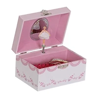 Mele and Co Clarice Musical Ballerina Pink Jewelry Box