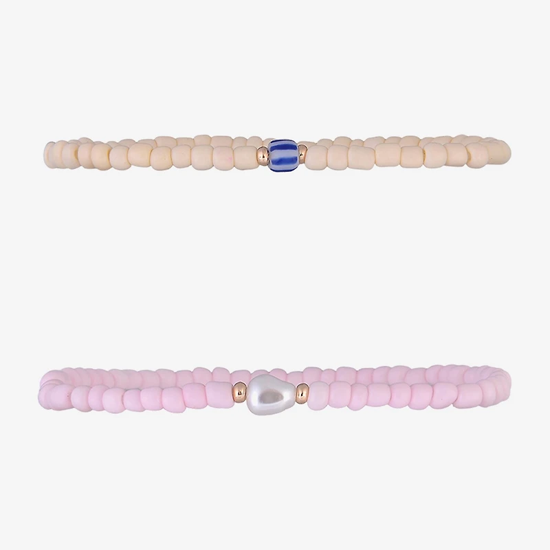Arizona Gold Tone Womens 5-pc. Bracelet Set